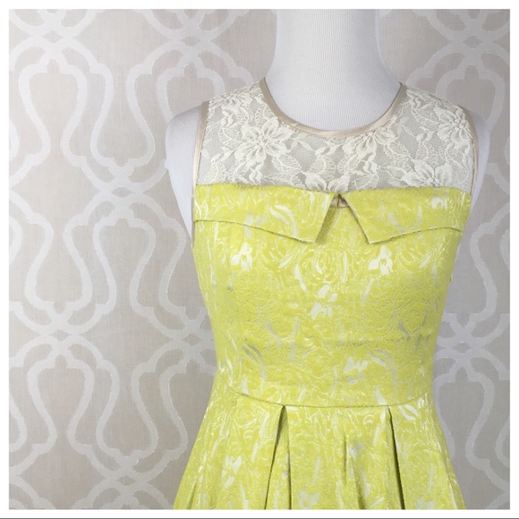 Lolita Lace & Jacquard Mini Dress - Picture 3 of 8